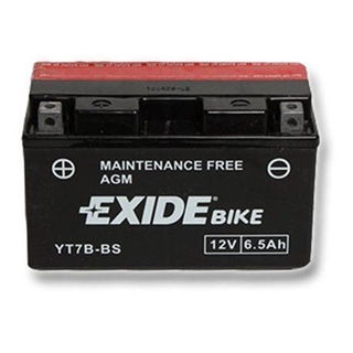 Bateria Exide ET7B-BS 12V 6.5Ah ( YT7B-BS ) - Imagen 1