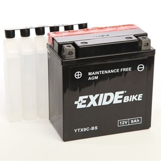 Bateria Exide ETX9C-BS 12V 9Ah ( YTX9C-BS ) - Imagen 1